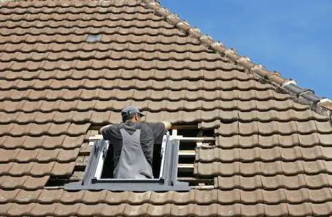 Pose de velux - Port-Mort